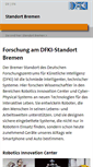 Mobile Screenshot of dfki-bremen.de